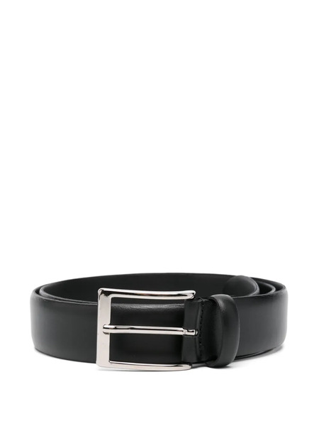  Eraldo Leather Belt - Black 