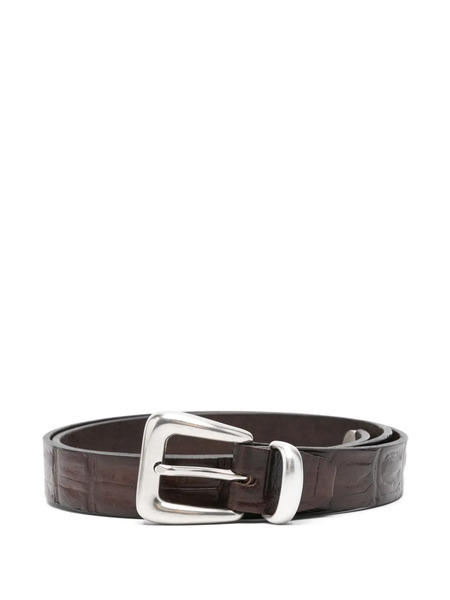  Eraldo Leather Belt - Brown 