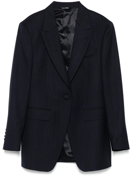 Eraldo Pinstriped Blazer - Blue 