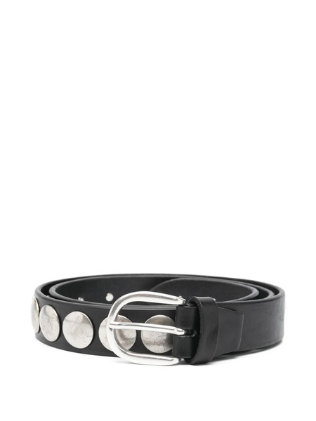  Eraldo Studded Belt - Black 