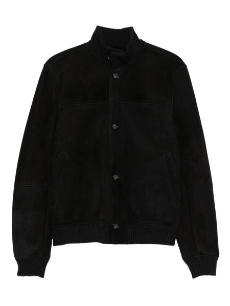  Eraldo Suede Jacket - Black 