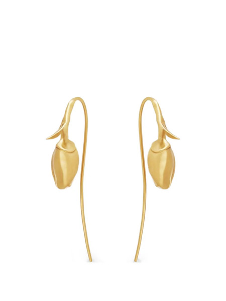  Erdem Bloom Loop Earrings - Gold 