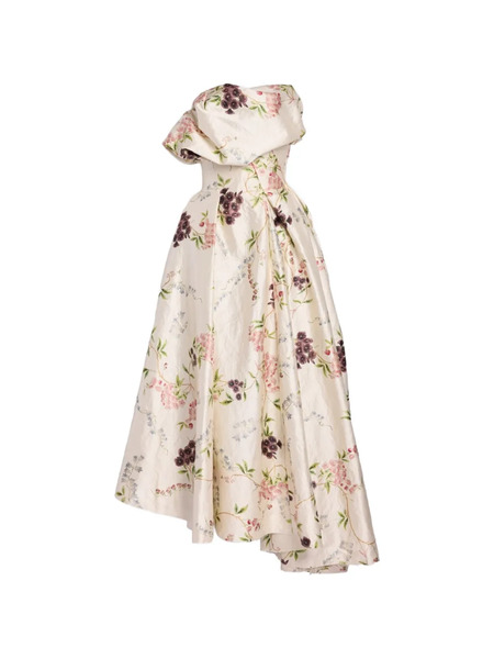  Erdem Floral-pattern Maxi Dress - Neutrals 