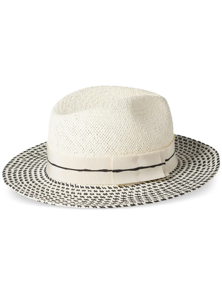  Eres Candice Woven-design Hat - White 
