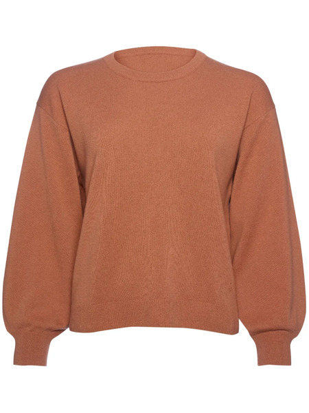  Eres Famous Logo-embroidered Jumper - Brown 