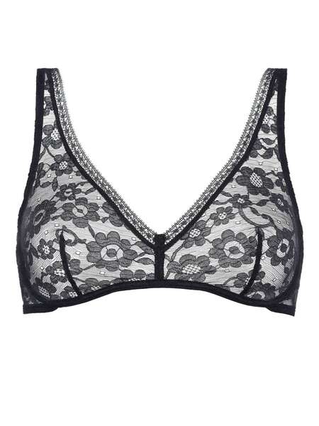  Eres Légère Triangle Bra - Black 