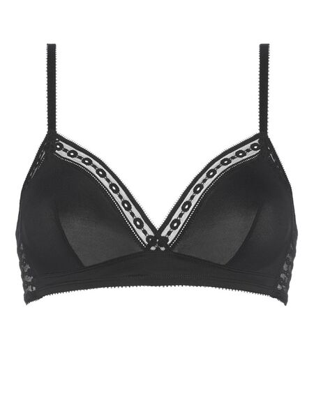  Eres Rituel Wireless Triangle Bra - Black 