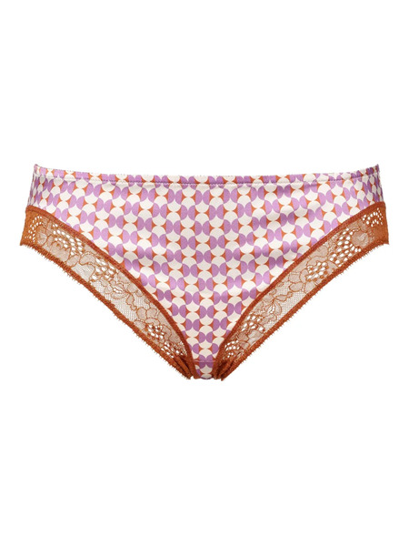  Eres Slow Lace-trim Briefs - Purple 
