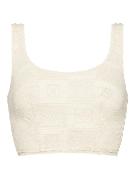  Eres Zellige Crop Top Bra - Neutrals 