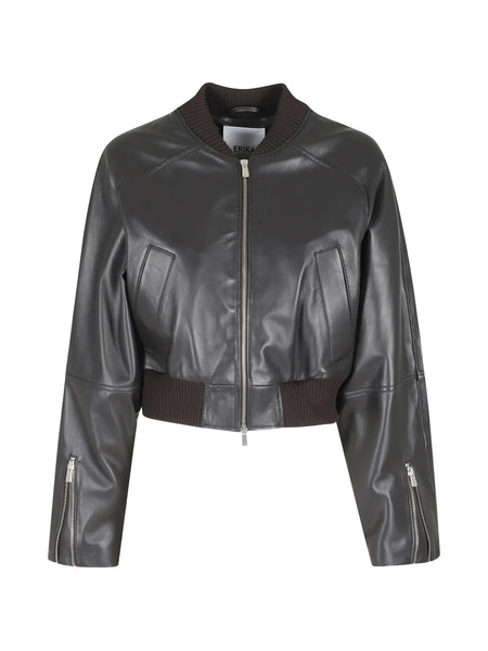 Erika Cavallini Zip-fastening Jacket - Brown 
