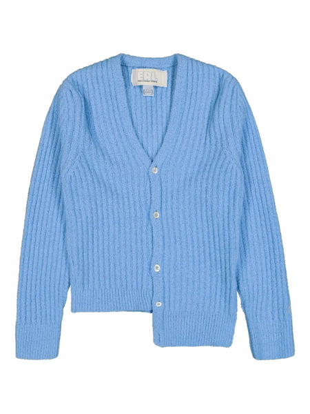  Erl Asymmetric Cardigan - Blue 