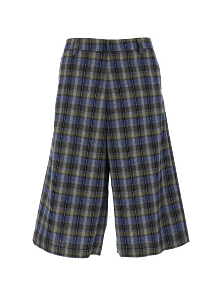 Erl Checked Shorts - Blue 