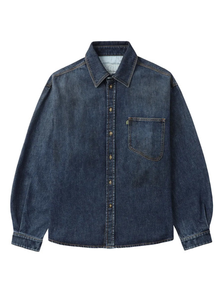 Erl Cotton Jacket - Blue 