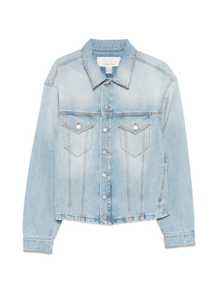  Erl Flap-pocket Denim Jacket - Blue 