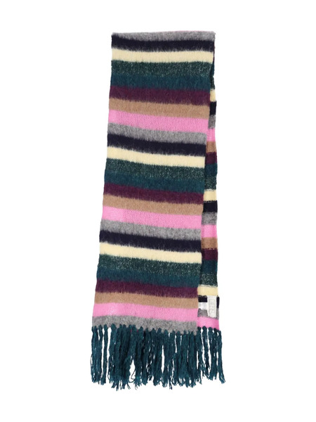  Erl Fringed Scarf - Blue 
