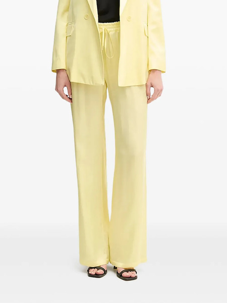  Ermanno Firenze Drawstring Trousers - Yellow 
