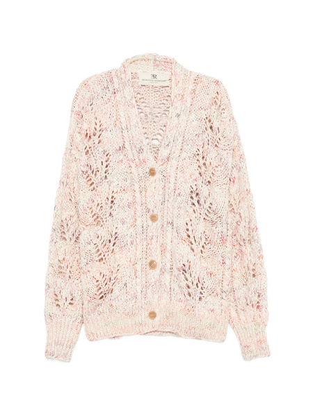  Ermanno Scervino Buttoned Openwork Cardigan - Neutrals 