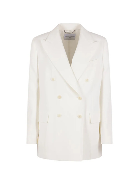  Ermanno Scervino Double-breasted Jacket - White 