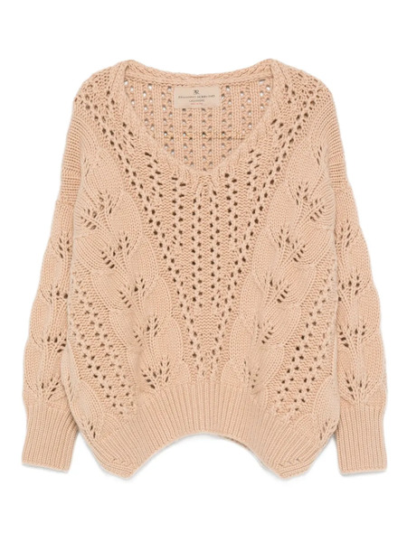  Ermanno Scervino Open-knit Jumper - Neutrals 