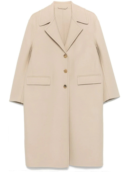 Ermanno Scervino Virgin Wool Coat - Neutrals 