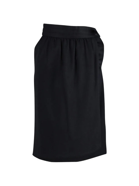  Escada Pre-owned Wrap Midi Skirt - Black 