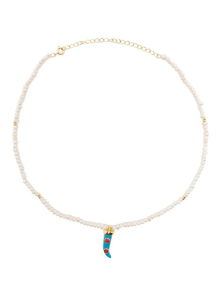  Eshvi Pearl Necklace - Neutrals 