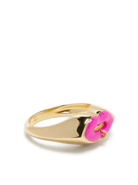  Eshvi Piercing Lip Ring - Gold 