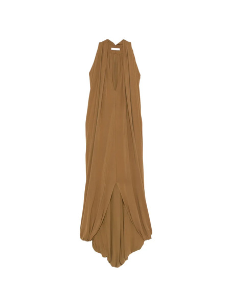  Esse Studios V-neck Split Dress - Brown 
