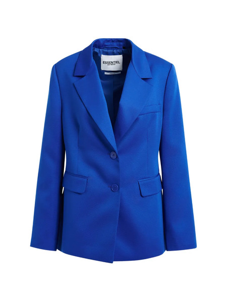  Essentiel Antwerp Button Flap-pocket Blazer - Blue 