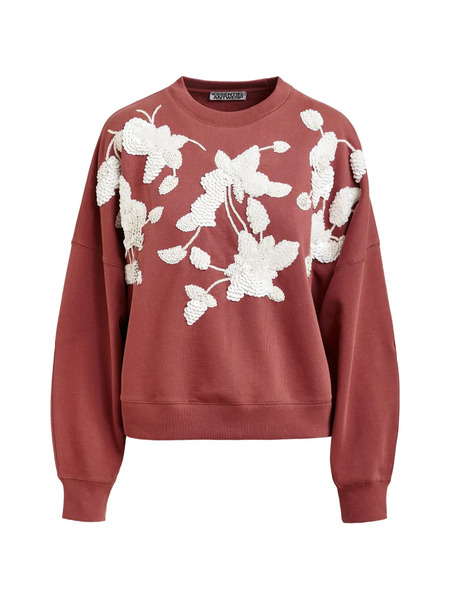  Essentiel Antwerp Sequinned Sweatshirt - Brown 