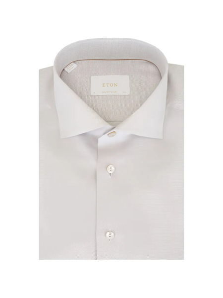  Eton Buttoned Shirt - Neutrals 