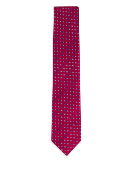  Eton Dotted Tie - Red 