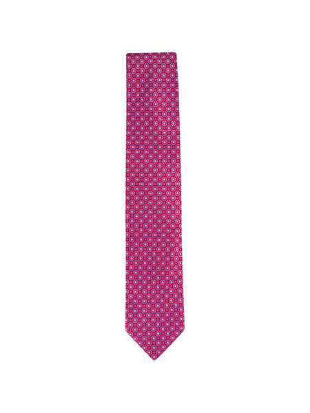  Eton Floral Tie - Red 