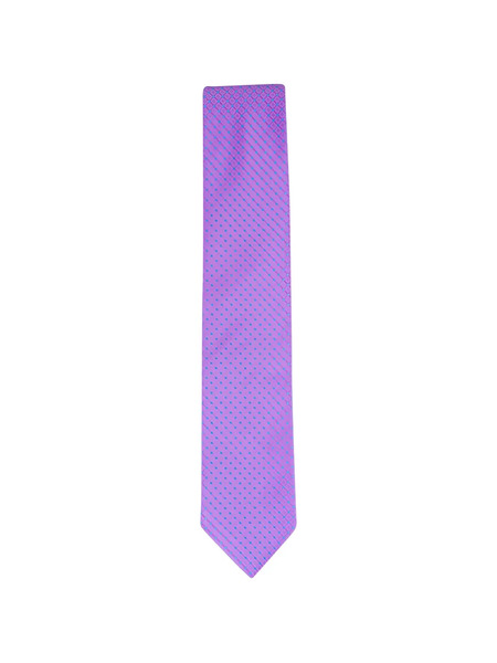  Eton Micro Geometric Tie - Purple 