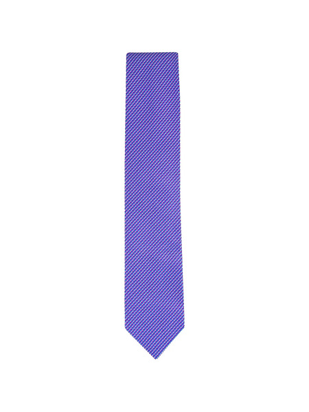  Eton Pattern Tie - Purple 