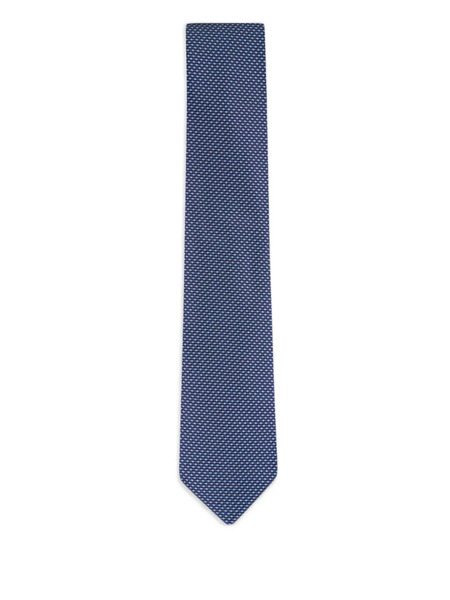  Eton Patterned Tie - Blue 