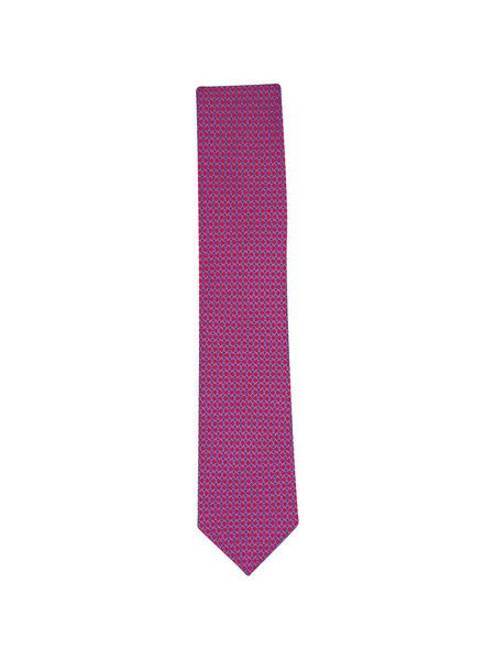  Eton Patterned Tie - Red 