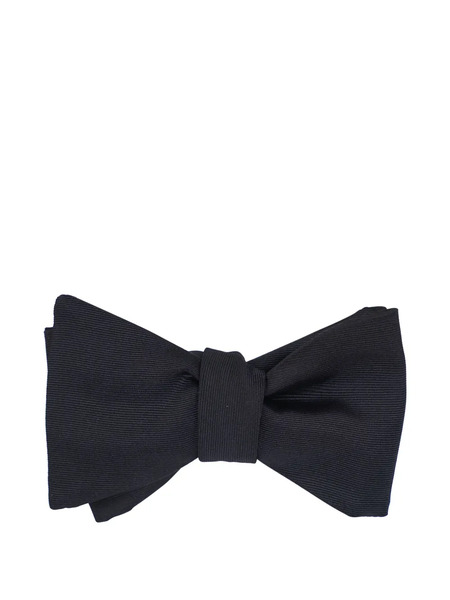 Eton Silk Bow Tie - Black 