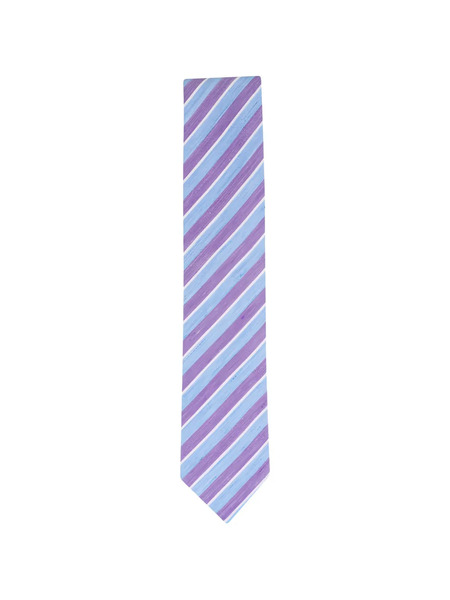  Eton Striped Tie - Blue 