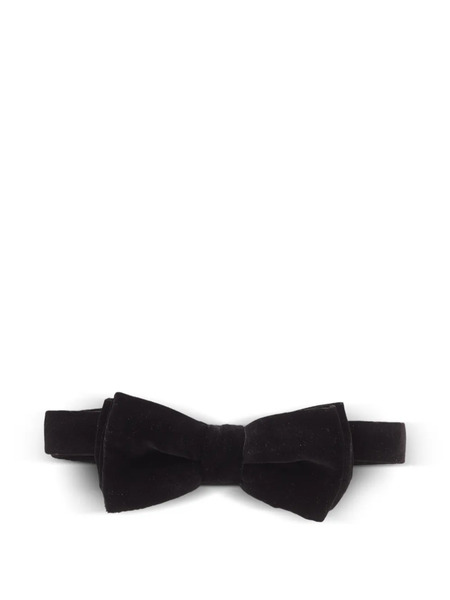  Eton Velvet Bow Tie - Black 