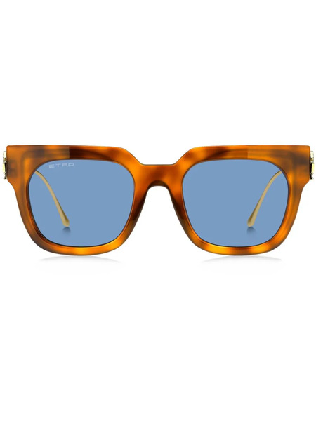  Etro Bold Pegaso Square-frame Sunglasses - Brown 