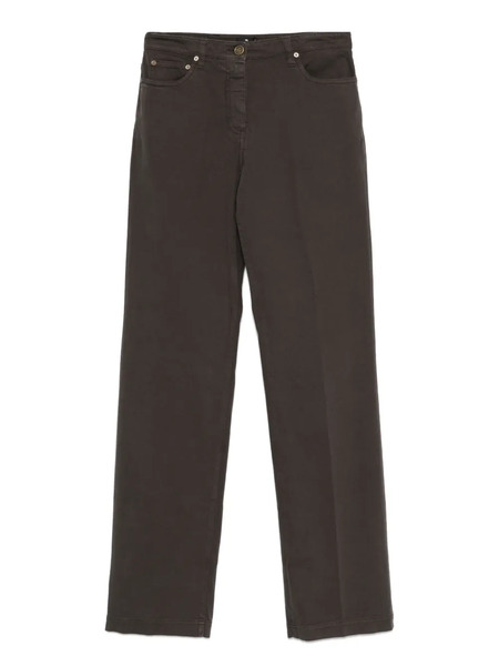  Etro Button-fly Straight Trousers - Grey 