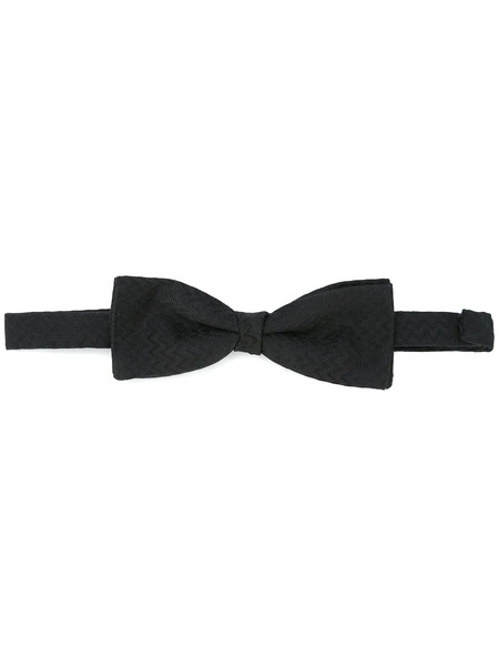  Etro Chevron Bow Tie - Black 