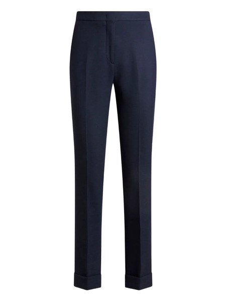  Etro Cropped Trousers - Blue 