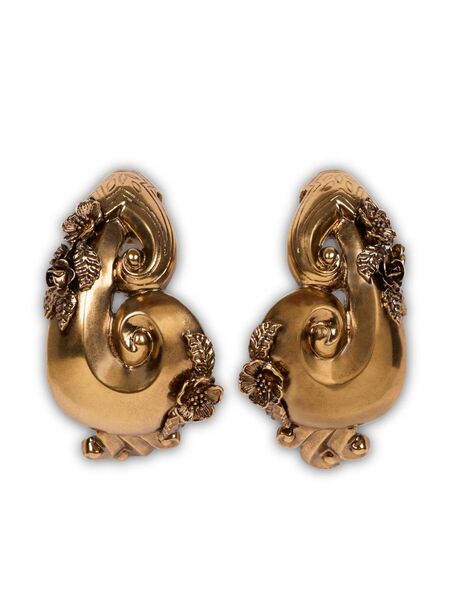  Etro Curly Earrings - Gold 