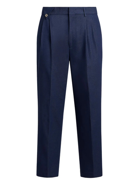  Etro Darted Tailored Trousers - Blue 