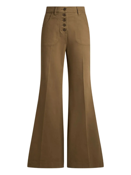  Etro Flared Jeans - Brown 