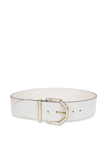  Etro Geometric-buckle Belt - Neutrals 