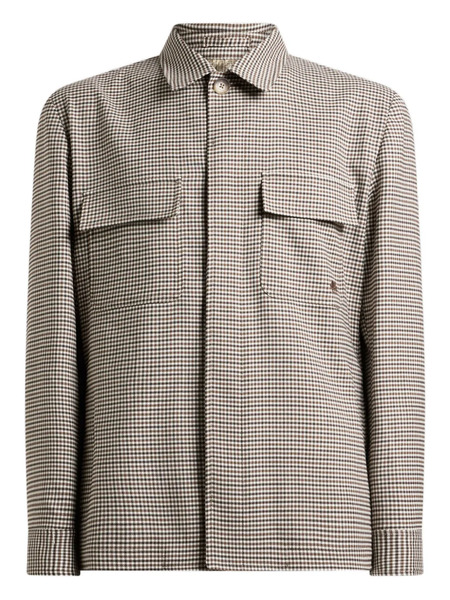  Etro Gingham Jacket - Brown 