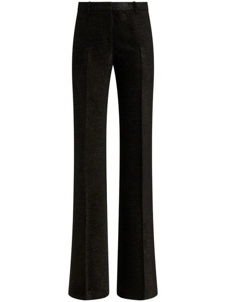  Etro Glittered Tailored Trousers - Black 